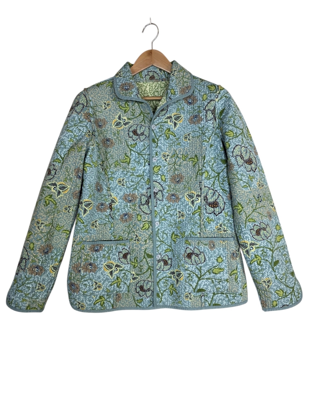 Tabi Reversible Quilted Floral Utility Jacket